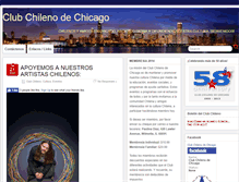 Tablet Screenshot of clubchileno.com